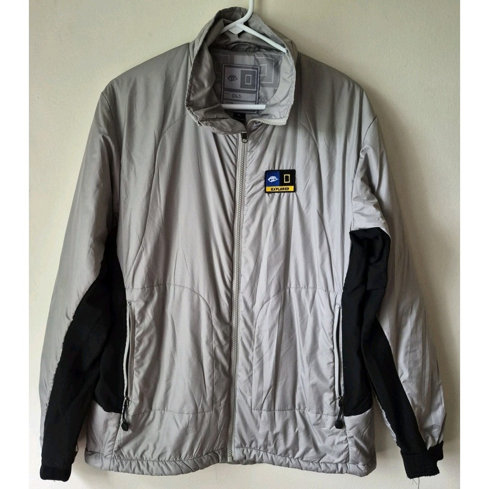 National Geographic Explorer Jacket Men Antarctica Layering System Gray Size XL